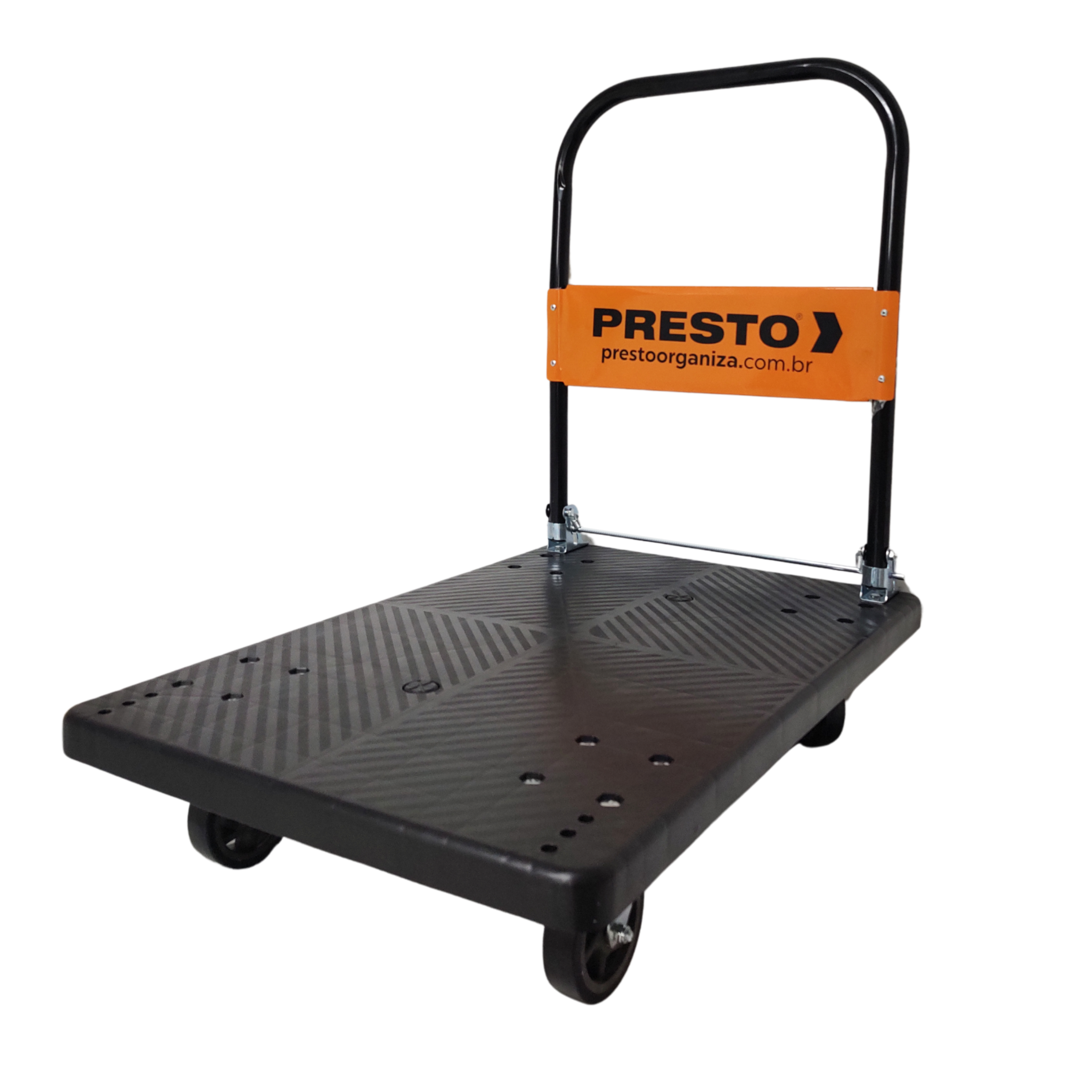 Carrinho Plataforma Dobrável 150KG e 300kg Presto